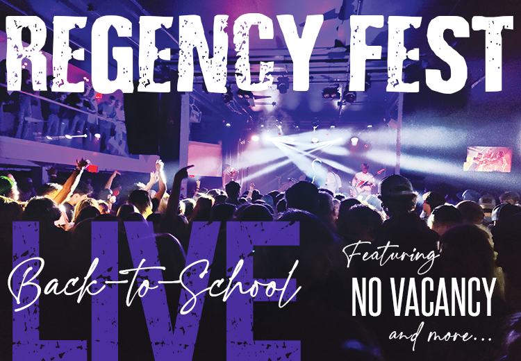 Regency Fest: back to School Live