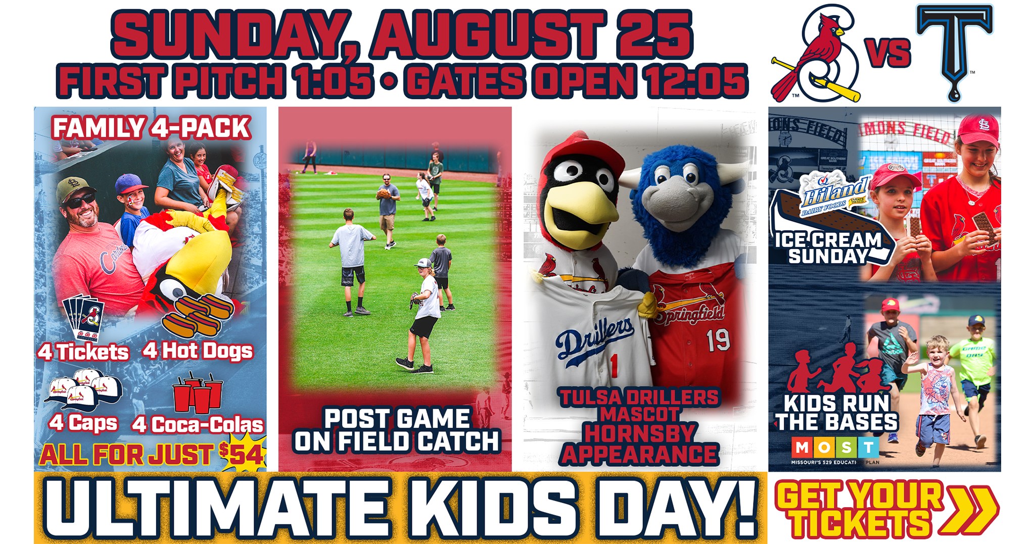 Ultimate Kids Day at Hammons Field