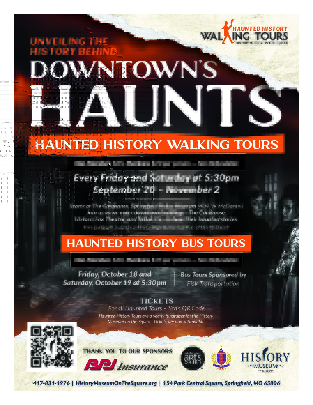 Haunted History Bus Tours