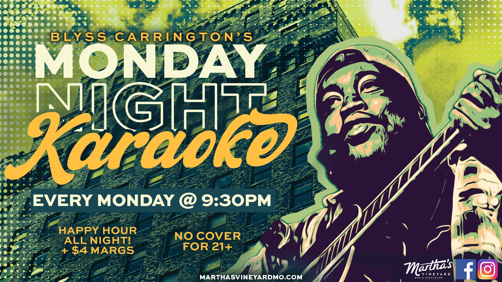 Karaoke Mondays at Martha's Vineyard