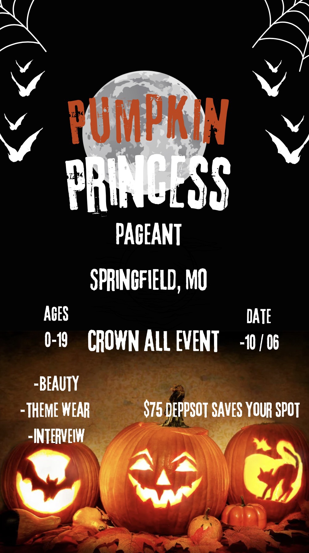 Pumpkin Princess Pageant