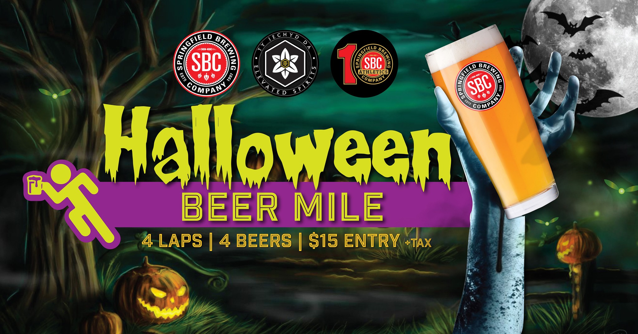 Springfield's 2024 Early Halloween Costume Classic-Beer Mile