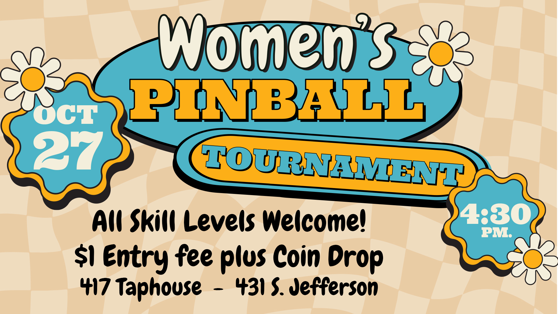 Women's Pinball Tournament
