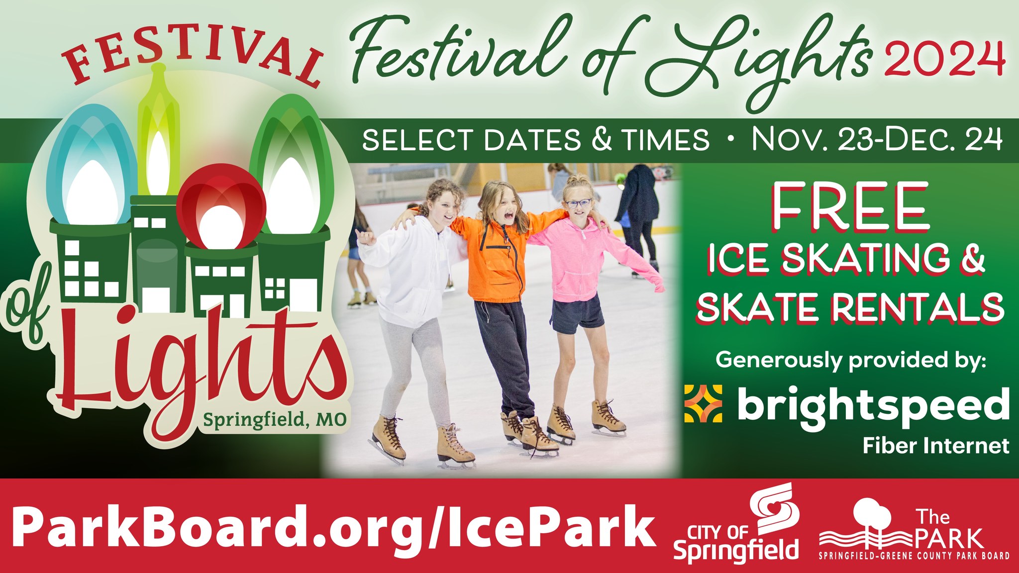 FREE Ice Skating at the Festival of Lights