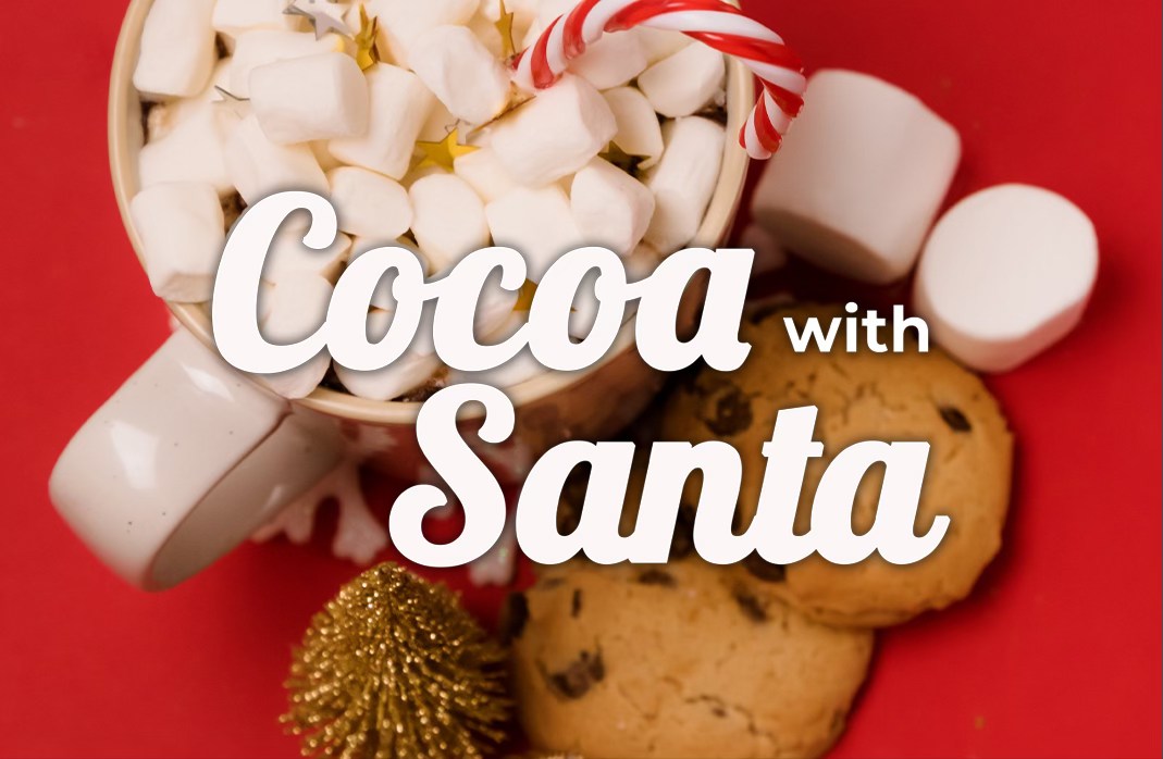 Cocoa with Santa, benefitting Springfield Little Theatre