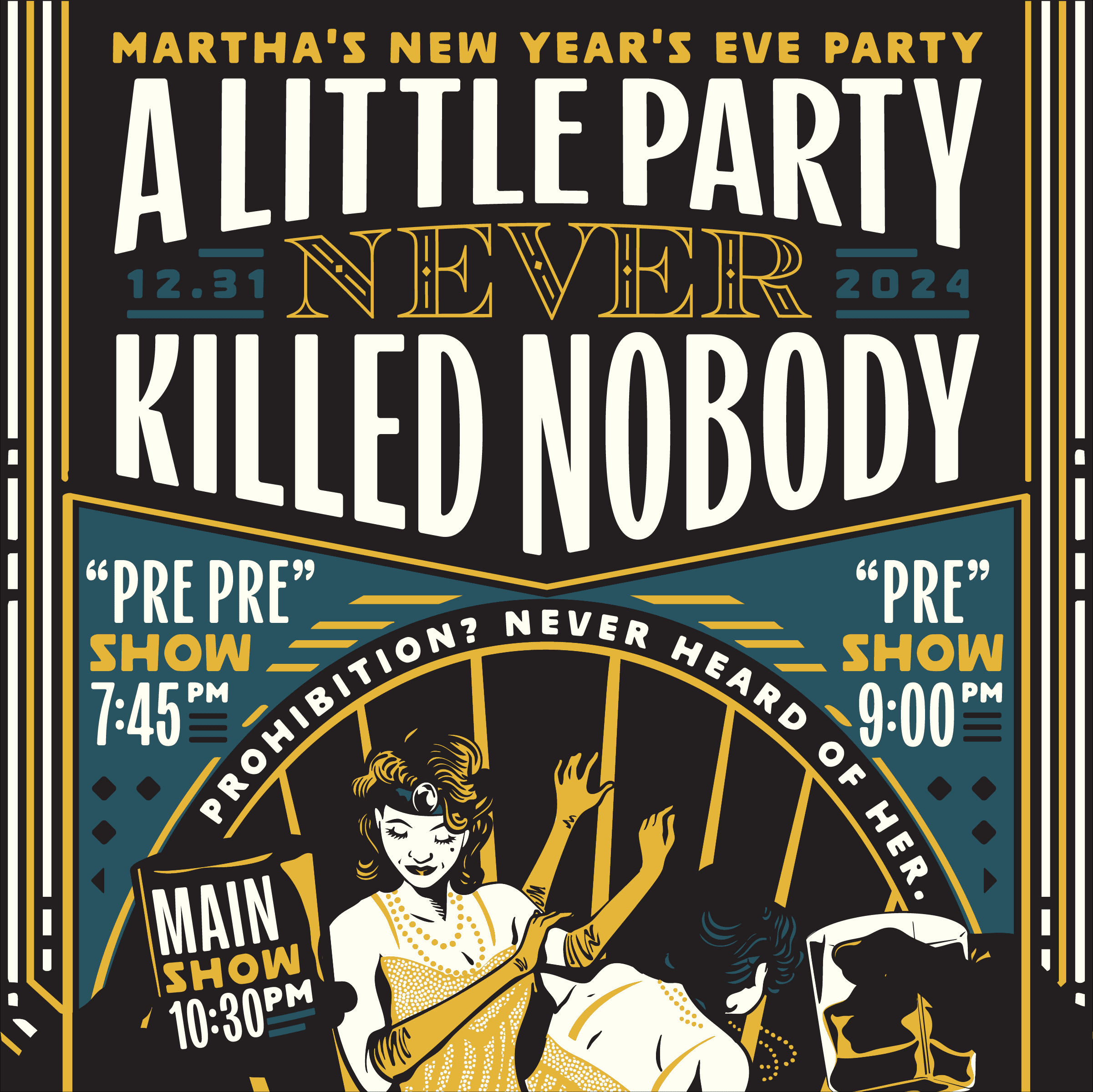 New Years Eve @ Martha’s