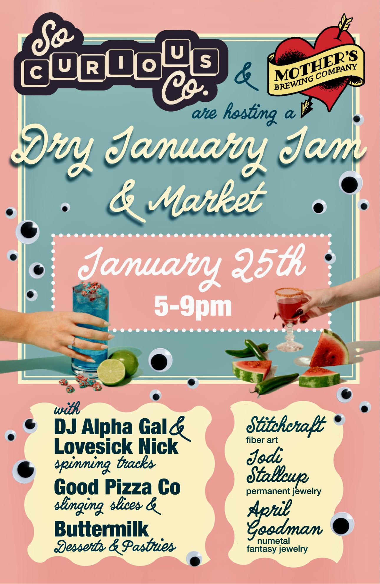 So Curious Co. Dry January Jam and Market