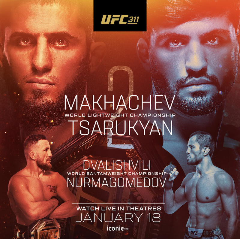 UFC 311: Makhachev vs. Tsarukyan 2