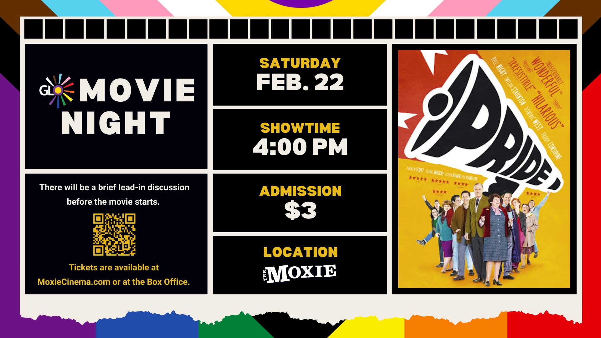 GLO MOVIE NIGHT: Pride (2014)