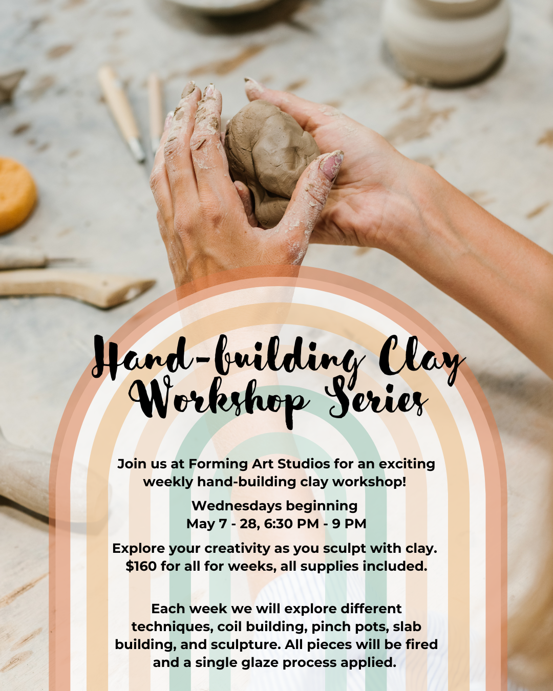 Hand-Building Clay Workshop Series