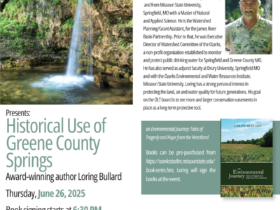 Historical Use of Greene County Springs