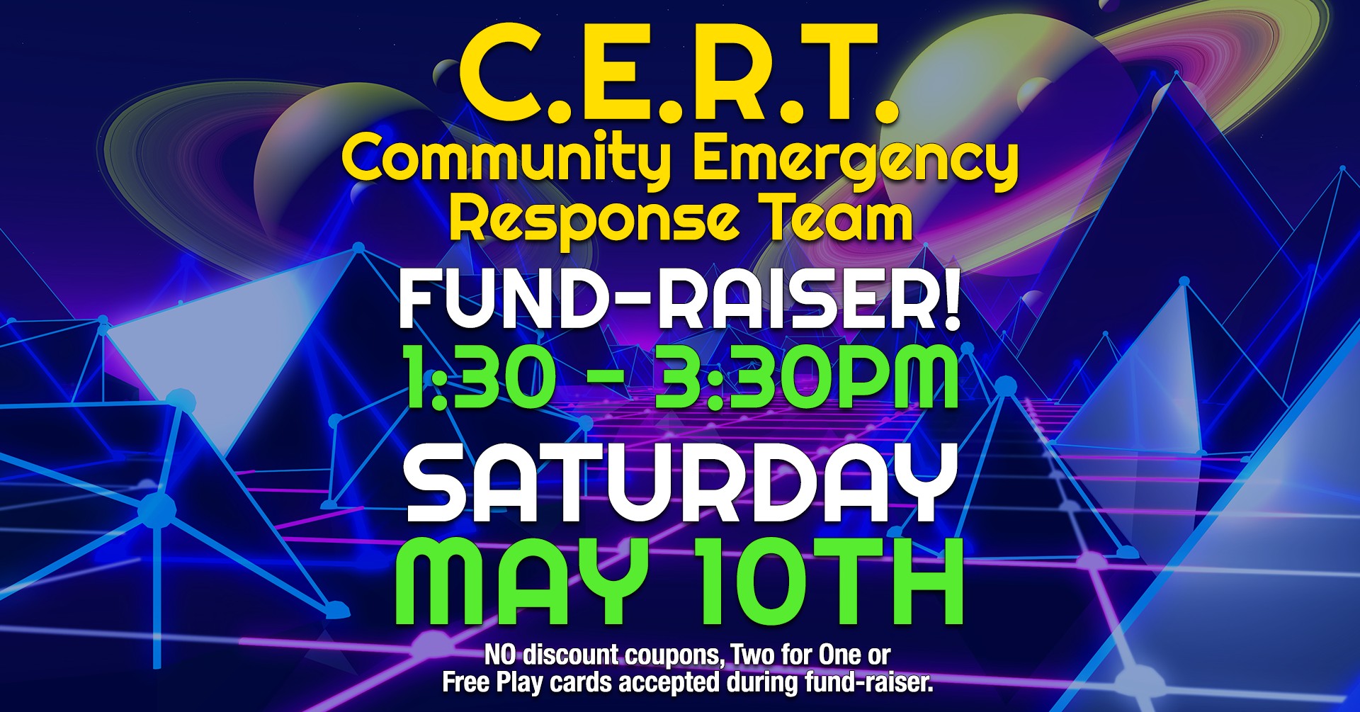 1984 Fundraiser for C.E.R.T. Community Emergency Response Team