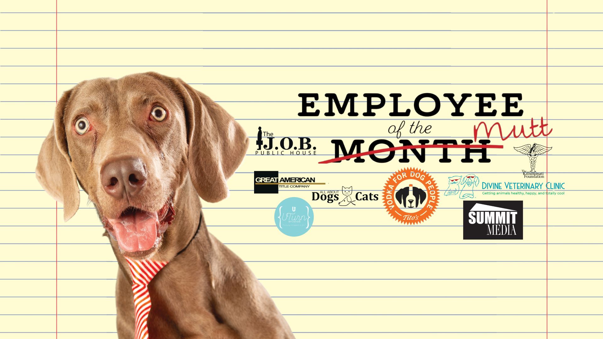 J.O.B.'s Employee of the Mutt Pageant Fundraiser