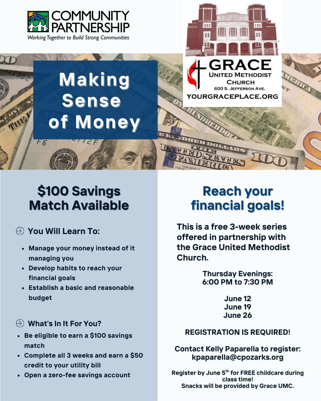 Making Sense of Money: 3-week Basic Budgeting Series