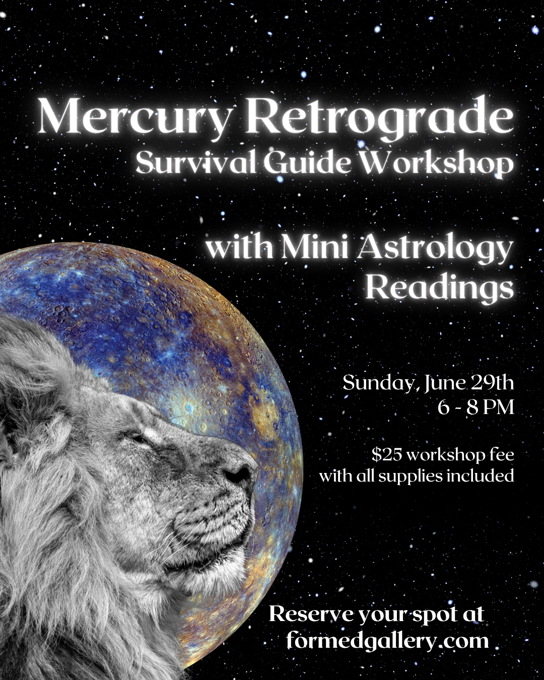 Mercury Retrograde Survival Guide Workshop