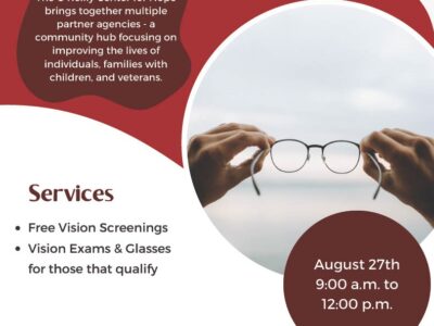 August Day of Hope: FREE Vision Screenings