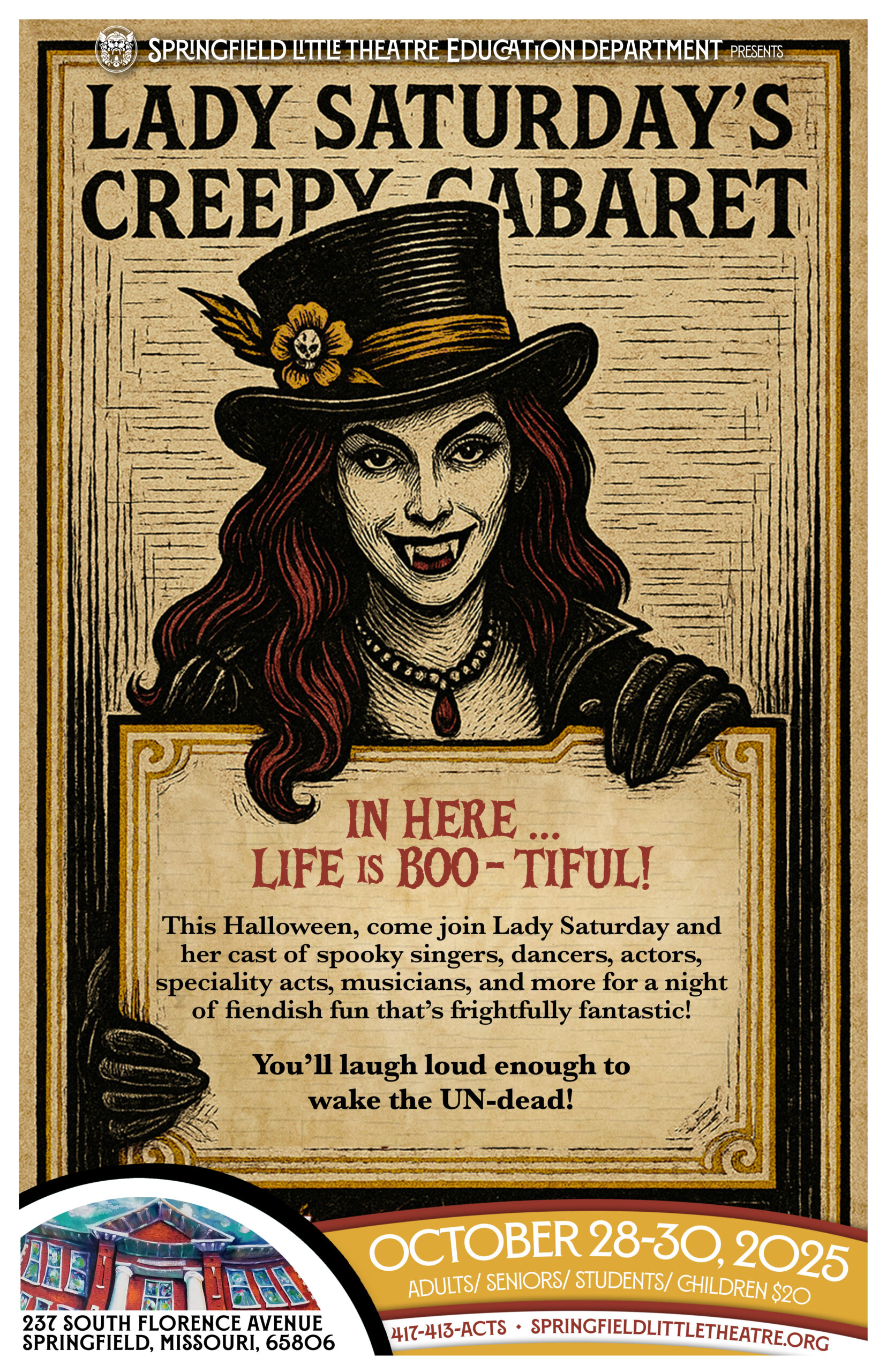 Lady Saturday's Creepy Cabaret
