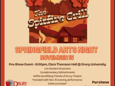 Drury Theatre 'Springfield Arts Night'
