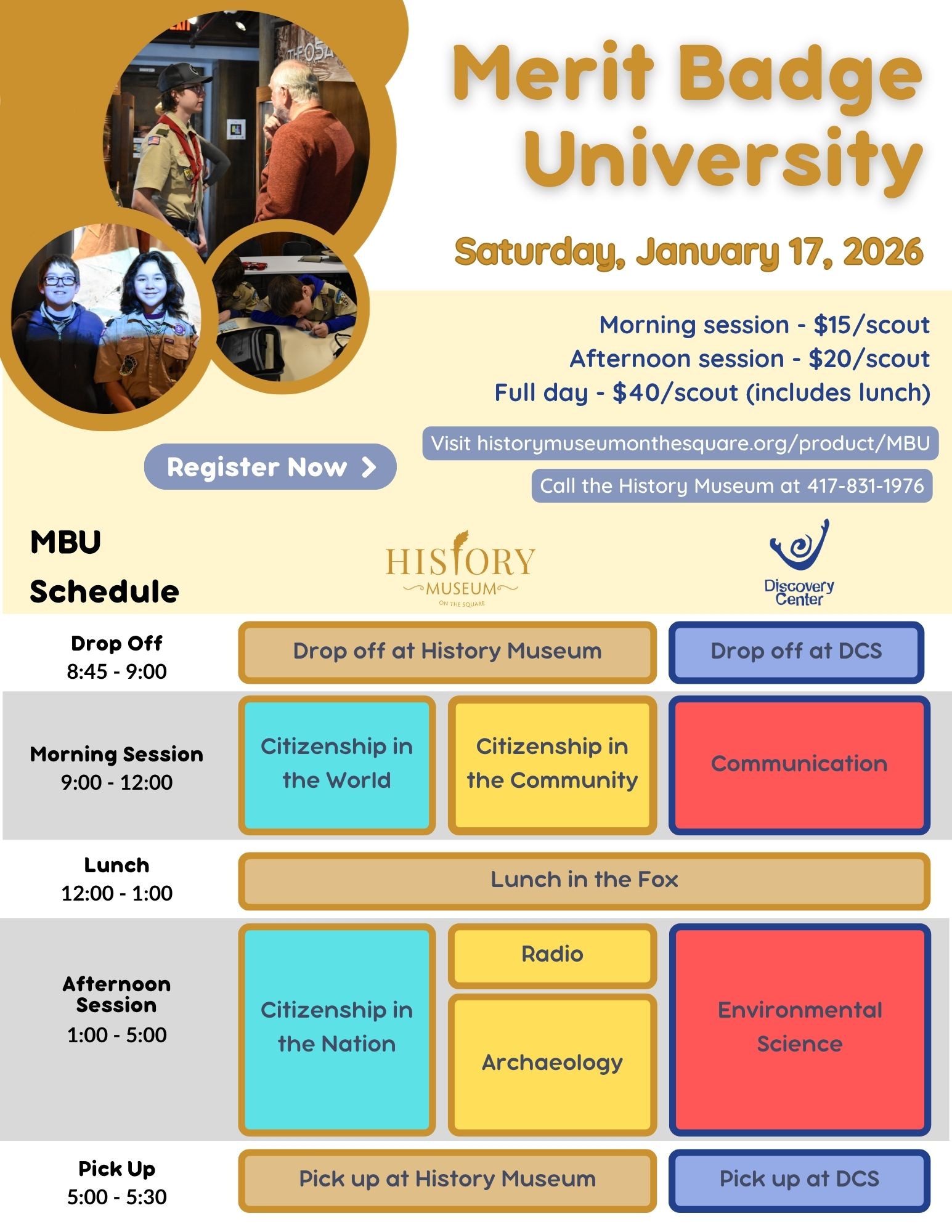 Merit Badge University