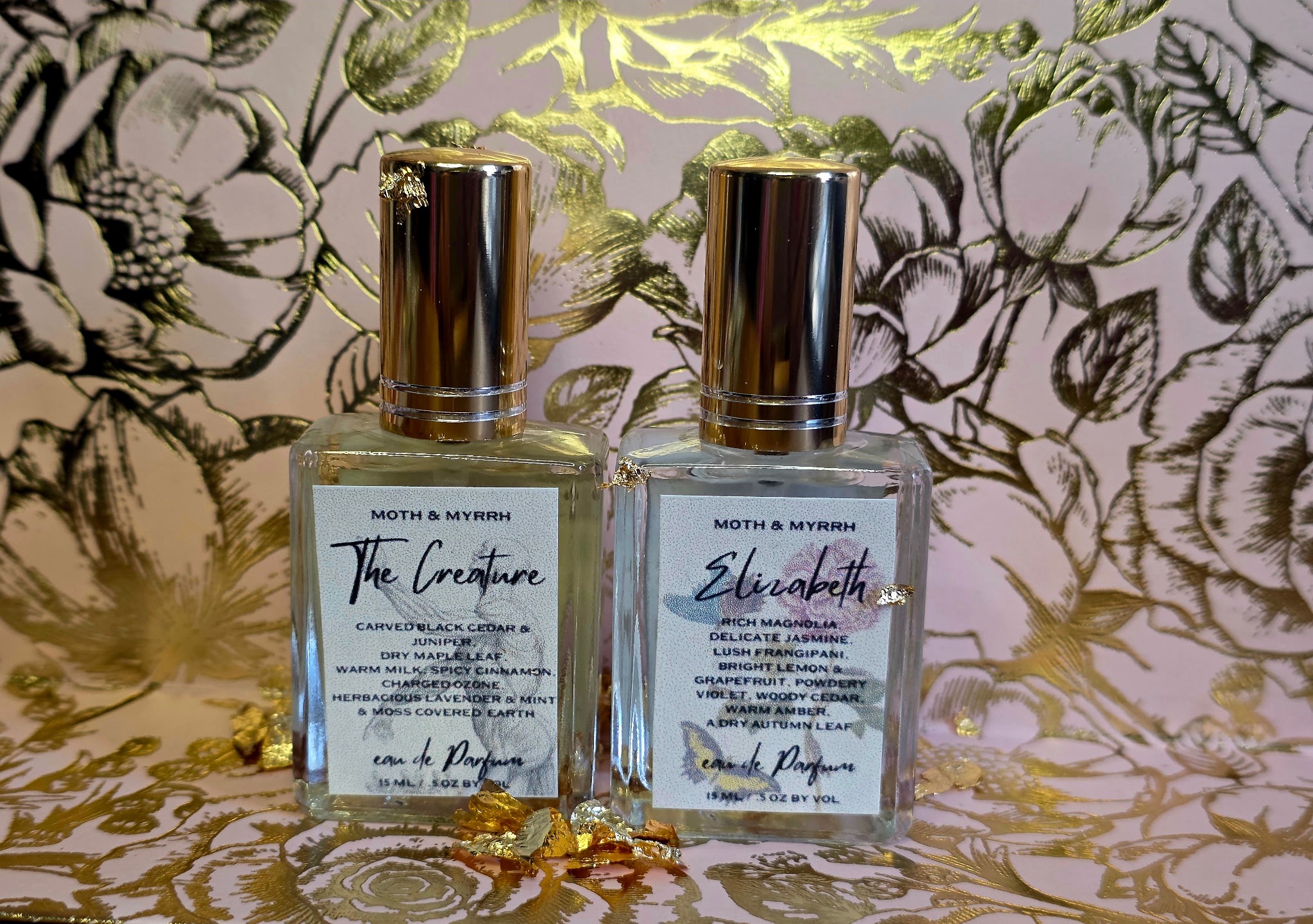 Moth and Myrrh Perfume Sampling Event