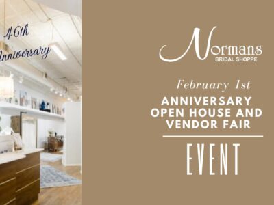 Norman's Bridal: 46th Anniversary Open House