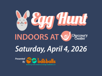 Indoor Egg Hunt at the Discovery Center