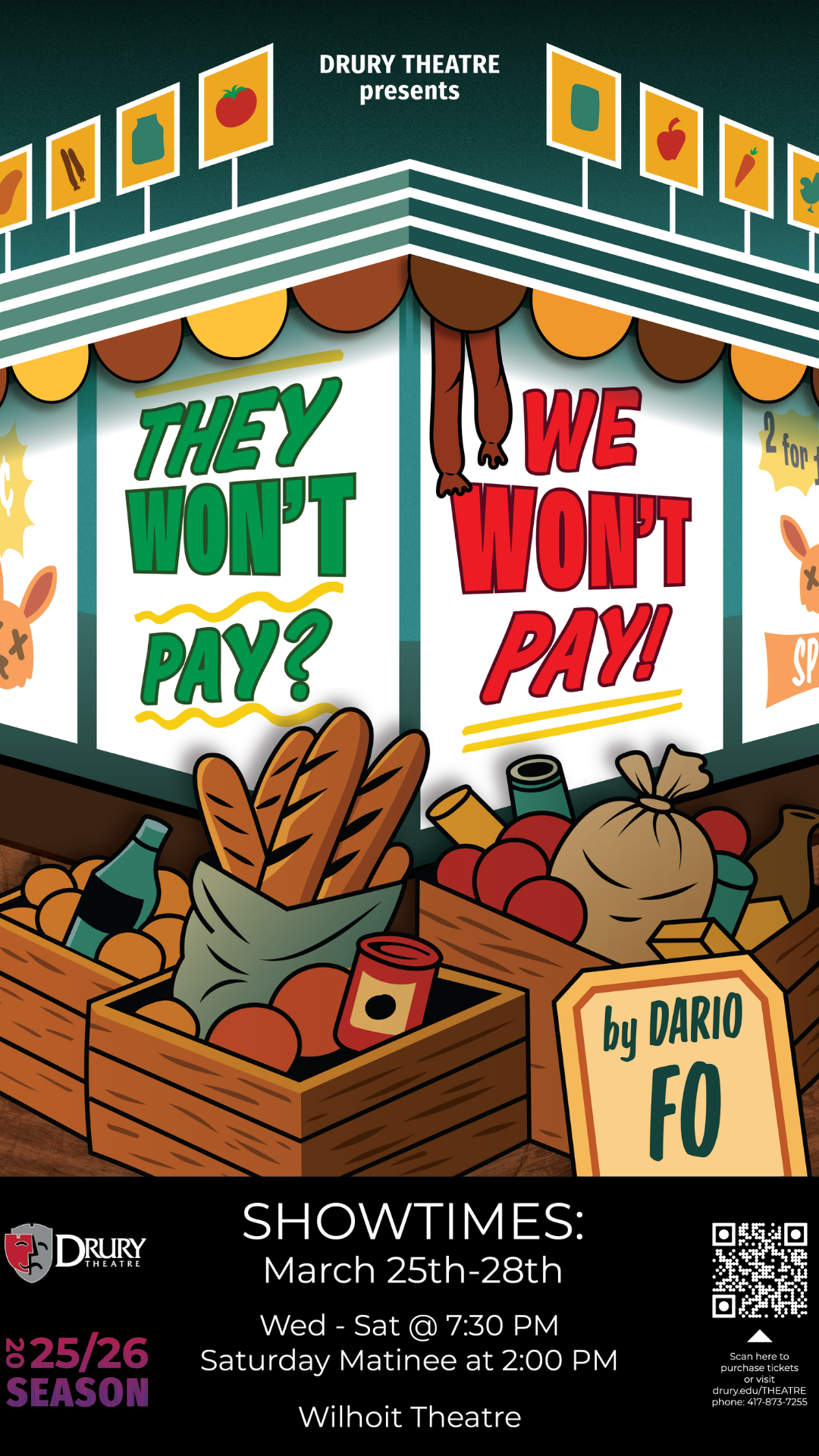 'They Won't Pay? We Won't Pay!' by Dario Fo