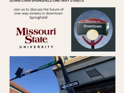 Public Input Meeting - Downtown Springfield One-way Streets