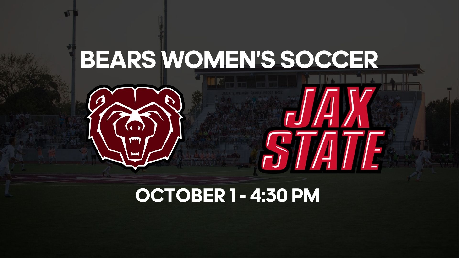Missouri State Women's Soccer vs. Jax State