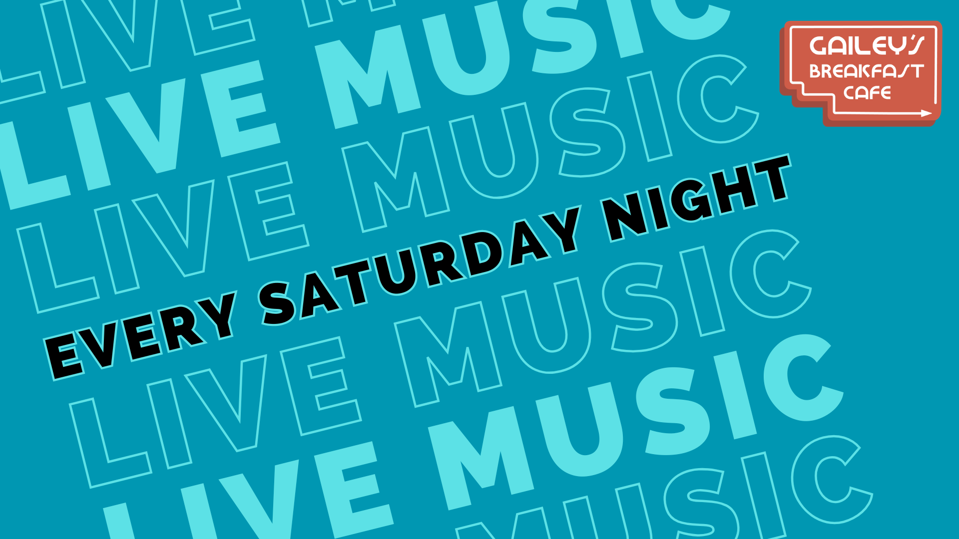 Live Music - Every Saturday Night