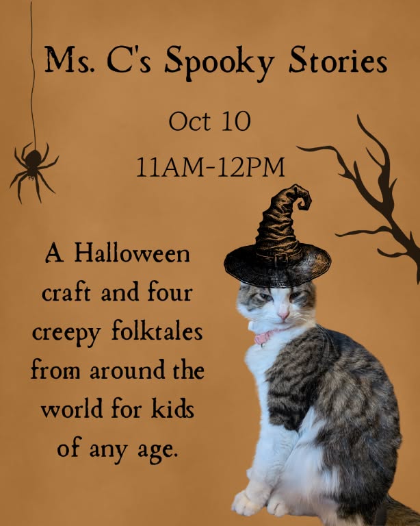 Ms. Cyrano\'s Spooky Stories: Halloween Craft and Creepy Folktales for Kids